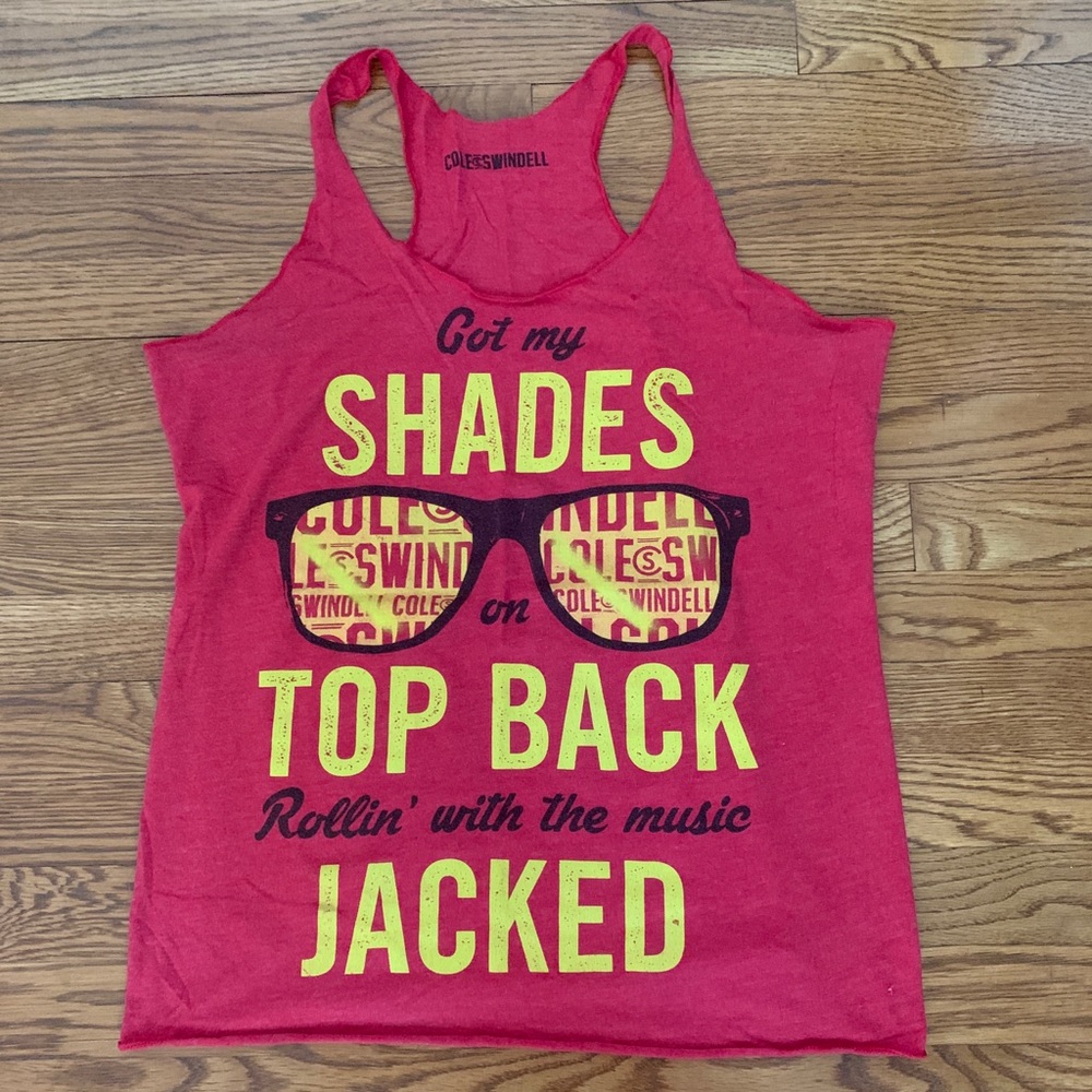 Cole Swindell Concert Tank Top